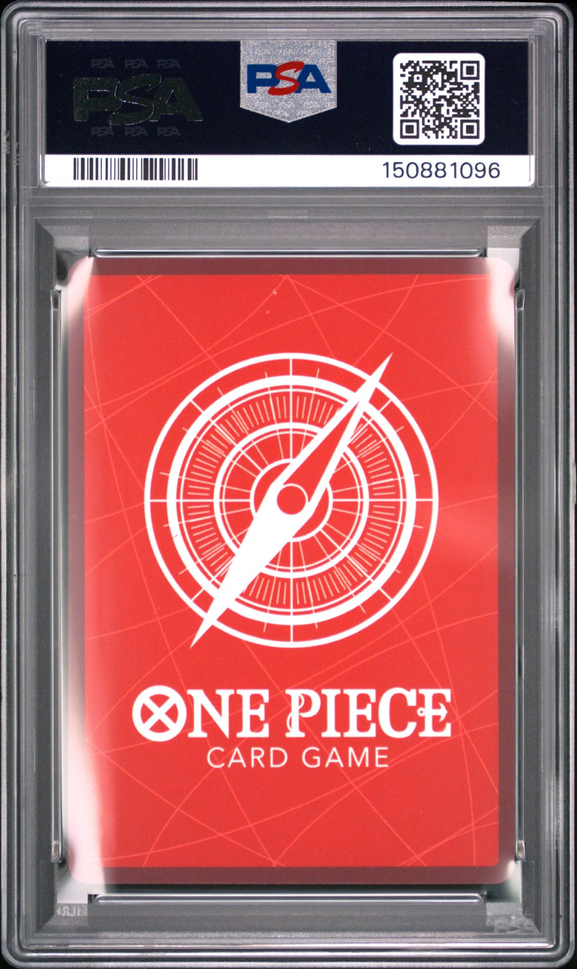 2024 One Piece Promos Monkey D. Luffy #060 (Sound Loader Volume.1) Gem Mt 10 back view - PSA certificate #150881096