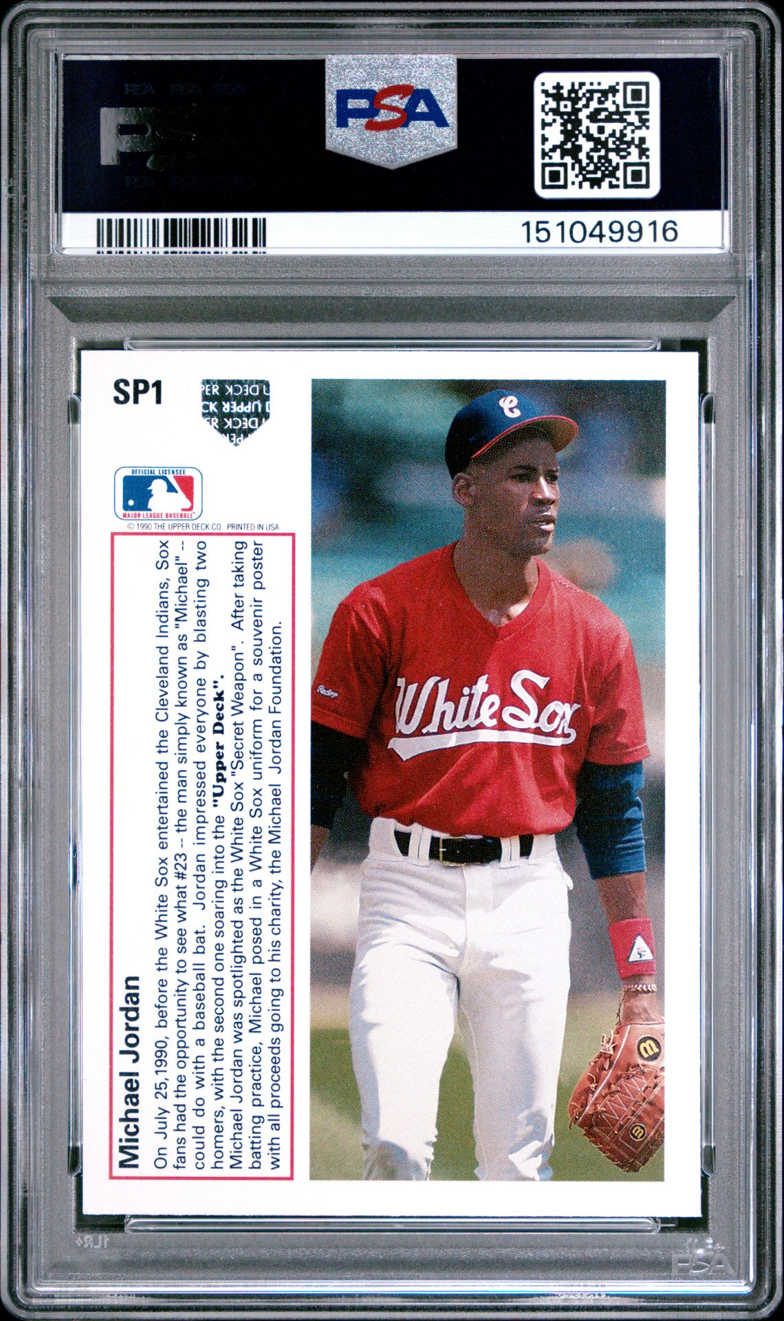1991 Upper Deck Michael Jordan #Sp1 Nm-Mt 8 back