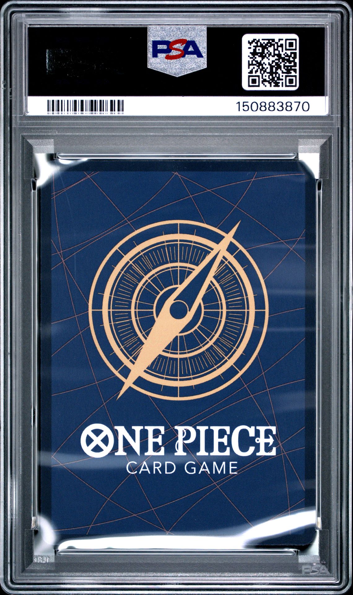 2024 One Piece Promos Monkey D. Luffy #006 (Treasure Boosters Set) Gem Mt 10 back view - PSA certificate #150883870