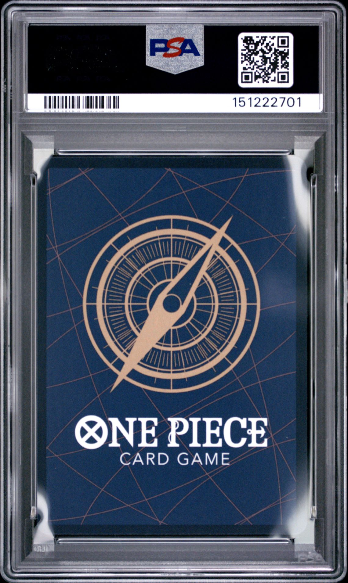 2025 One Piece Starter Deck St21-Ex Gear 5 Nami #009 (Alternate Art) Gem Mt 10 back view - PSA certificate #151222701