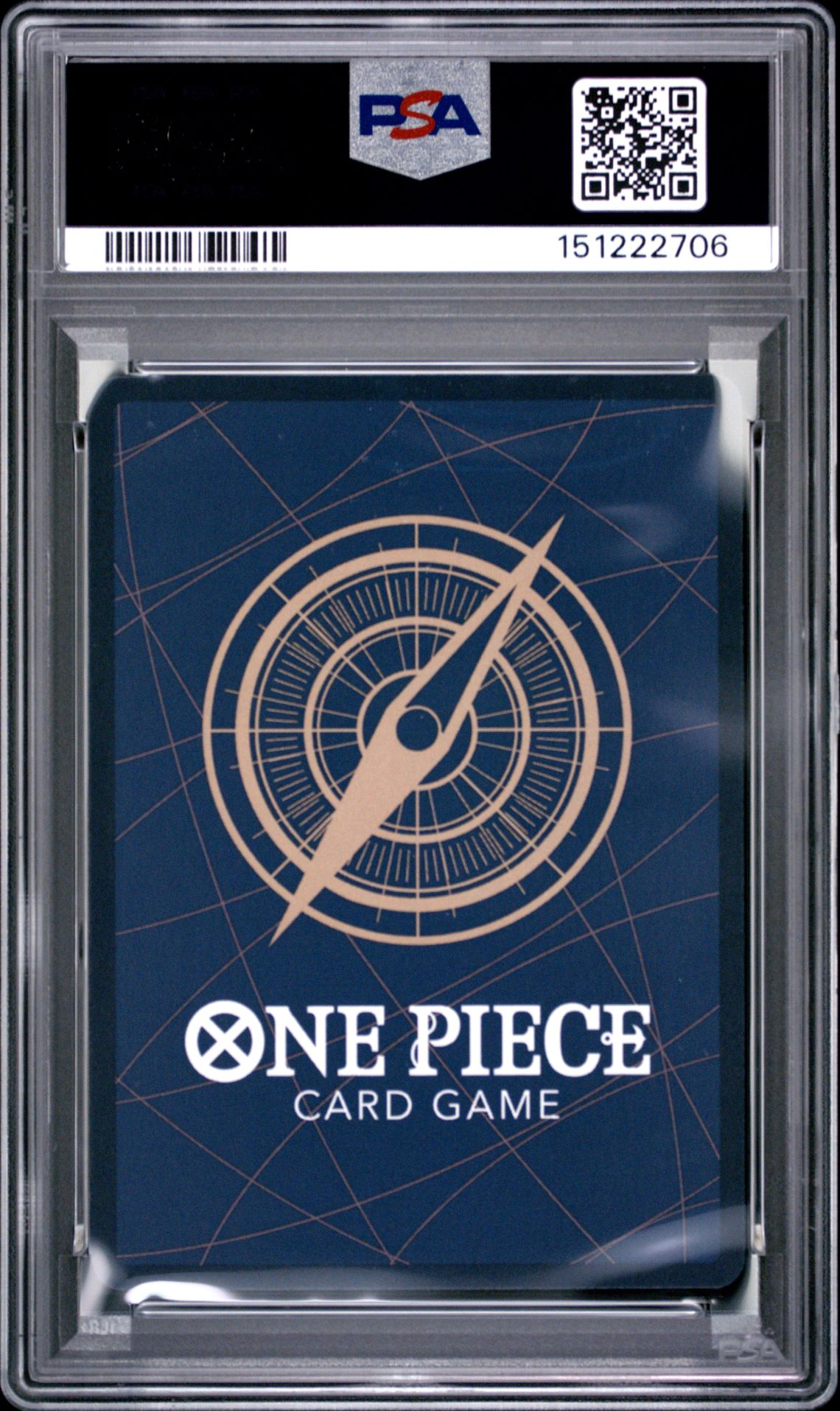 2025 One Piece Starter Deck St22-Ace & Newgate Portgas D. Ace #010 (Black & White Alt Art) Gem Mt 10 back