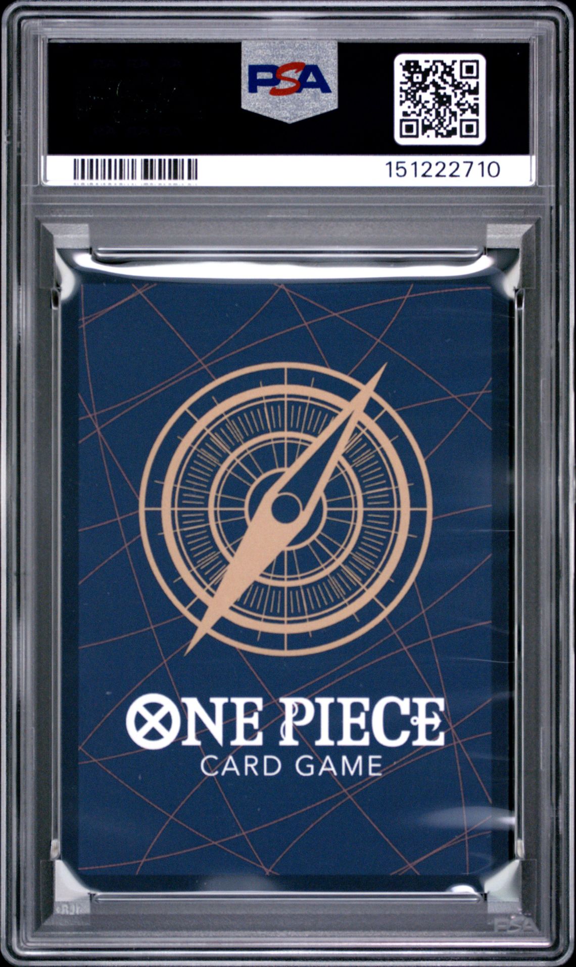 2025 One Piece Op11-A Fist Of Divine Speed Monkey D. Luffy #118 Gem Mt 10 back