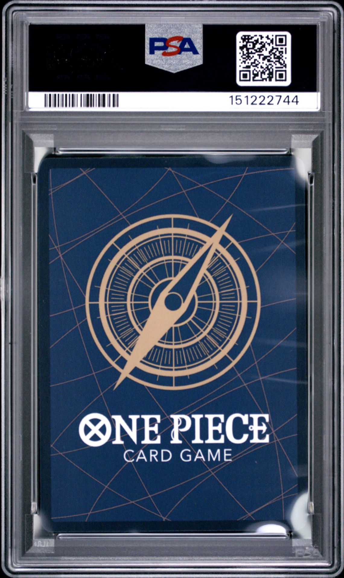 2023 One Piece Promos Monkey D. Luffy #012 (Winner Pack Vol.5) Gem Mt 10 back view - PSA certificate #151222744
