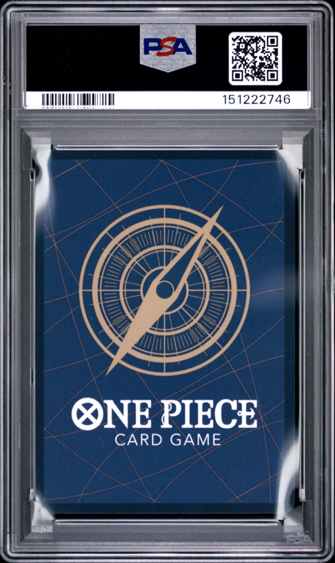 2023 One Piece Op05-Awakening Of The New Era Monkey D. Luffy #012 (1St Anniversary) Gem Mt 10 back