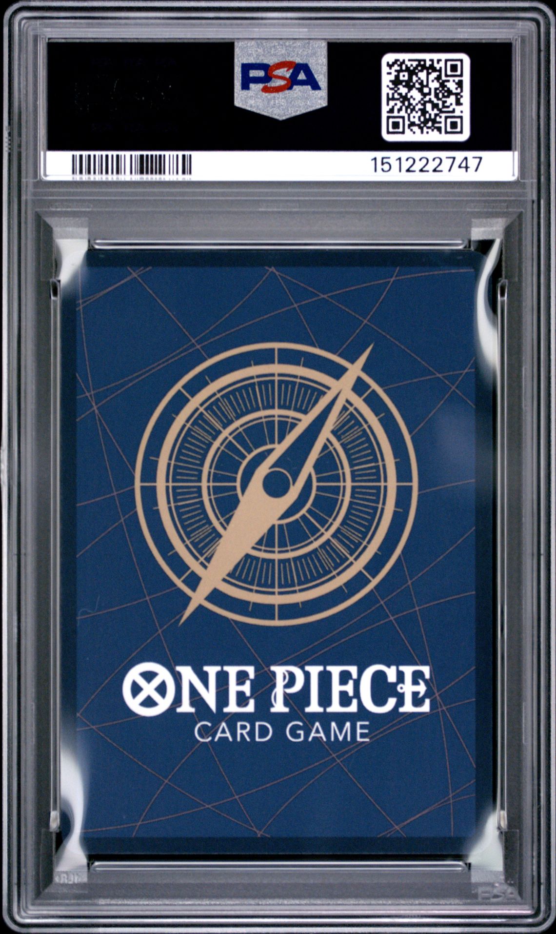 2023 One Piece Op05-Awakening Of The New Era Monkey D. Luffy #012 (1St Anniversary) Gem Mt 10 back view - PSA certificate #151222747