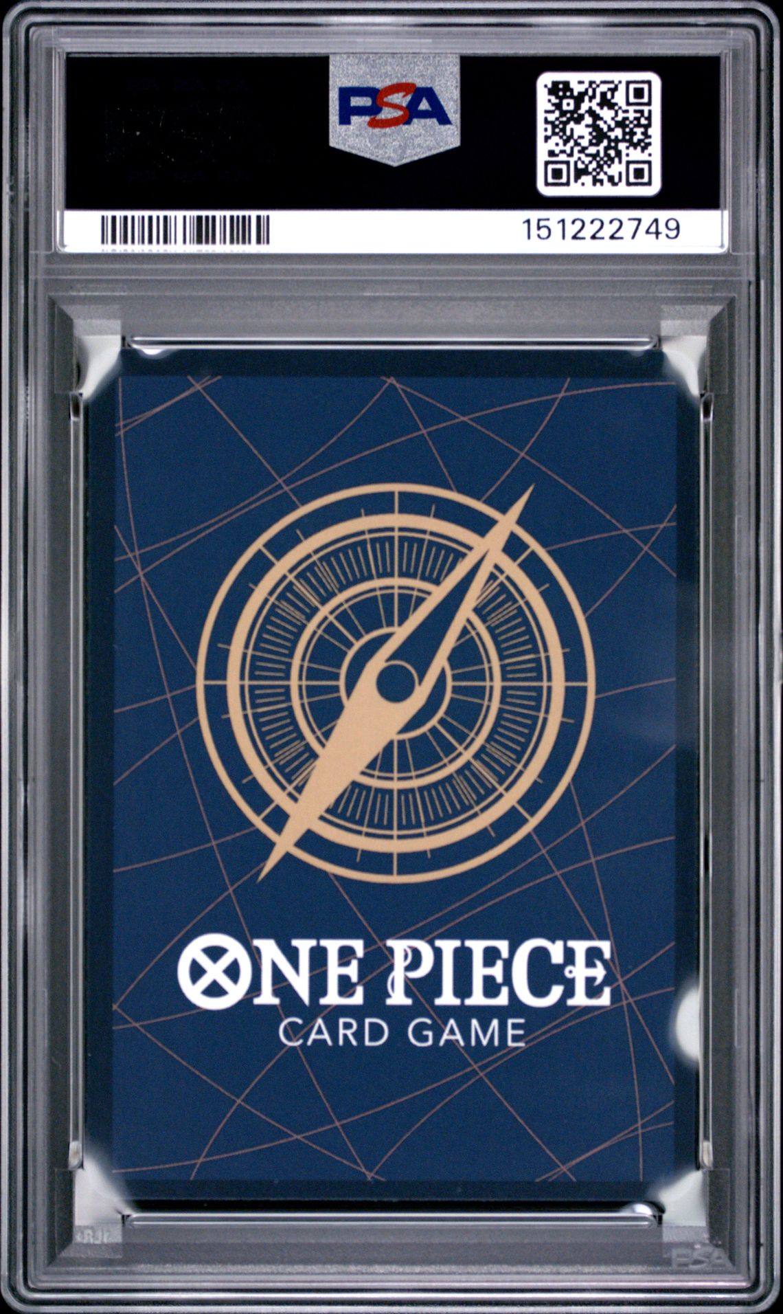 2023 One Piece Gift Collection 2023 Monkey D. Luffy #001 (Gift Collection 2023) Gem Mt 10 back view - PSA certificate #151222749