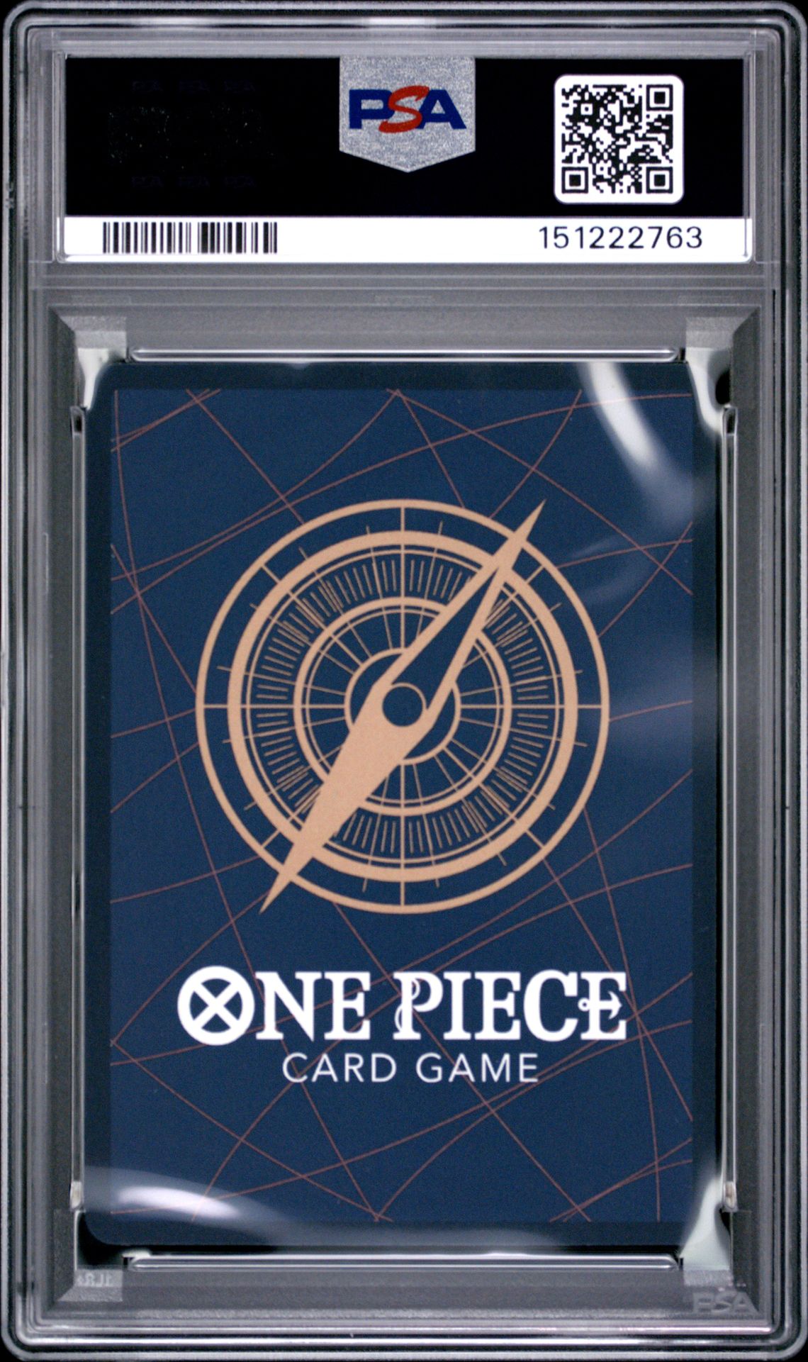 2026 One Piece Op14-Eb04-The Azure Sea's Seven Sengoku #046 (Special Alternate Art) Gem Mt 10 back view - PSA certificate #151222763