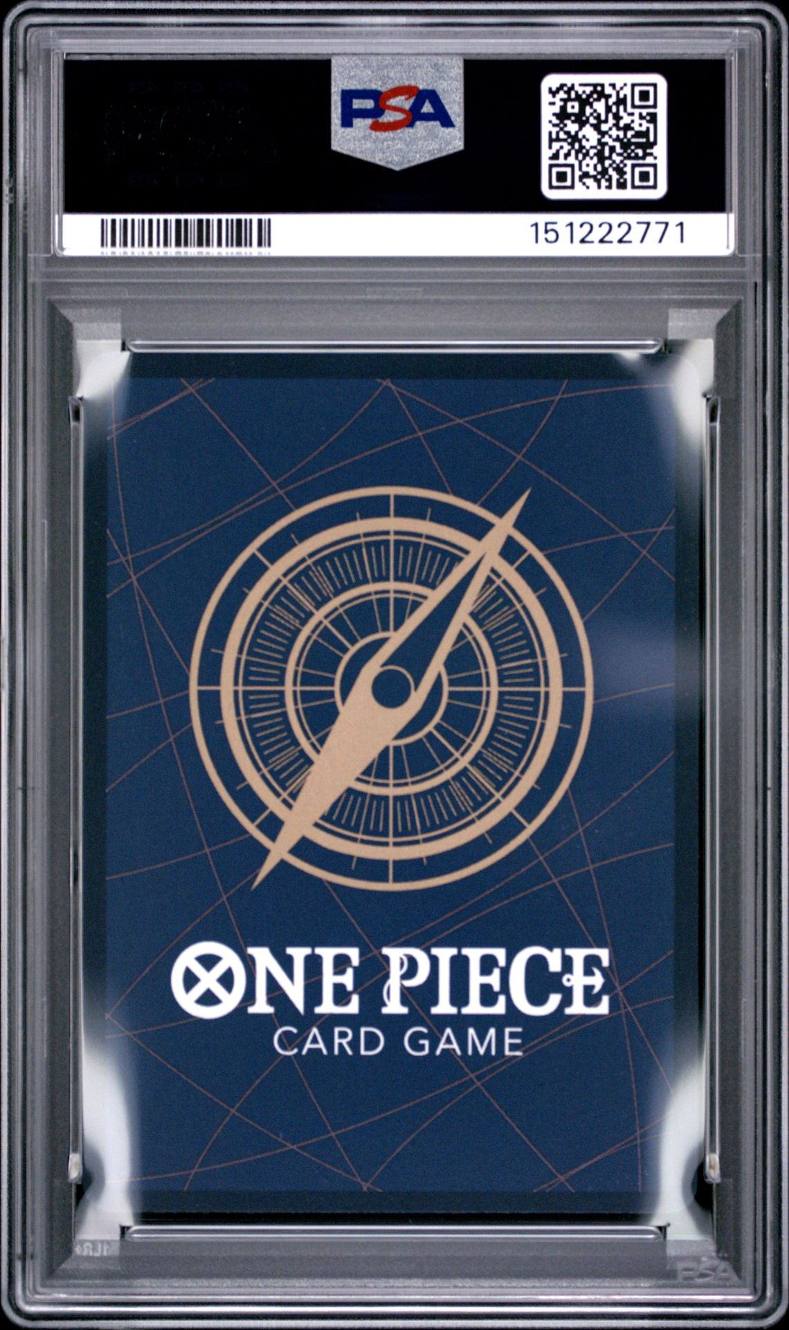 2022 One Piece Op01-Romance Dawn Dracule Mihawk #070 (Errata) Gem Mt 10 back view - PSA certificate #151222771