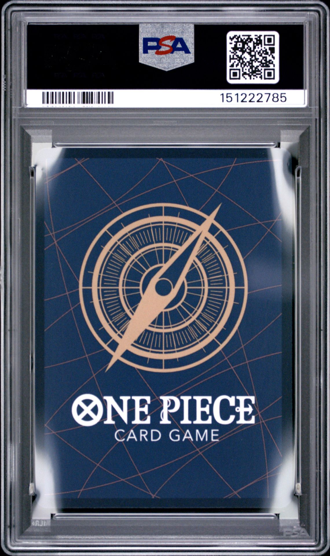 2025 One Piece Op11-A Fist Of Divine Speed G/G F/F Pistol Red Hawk #114 (Alternate Art) Gem Mt 10 back