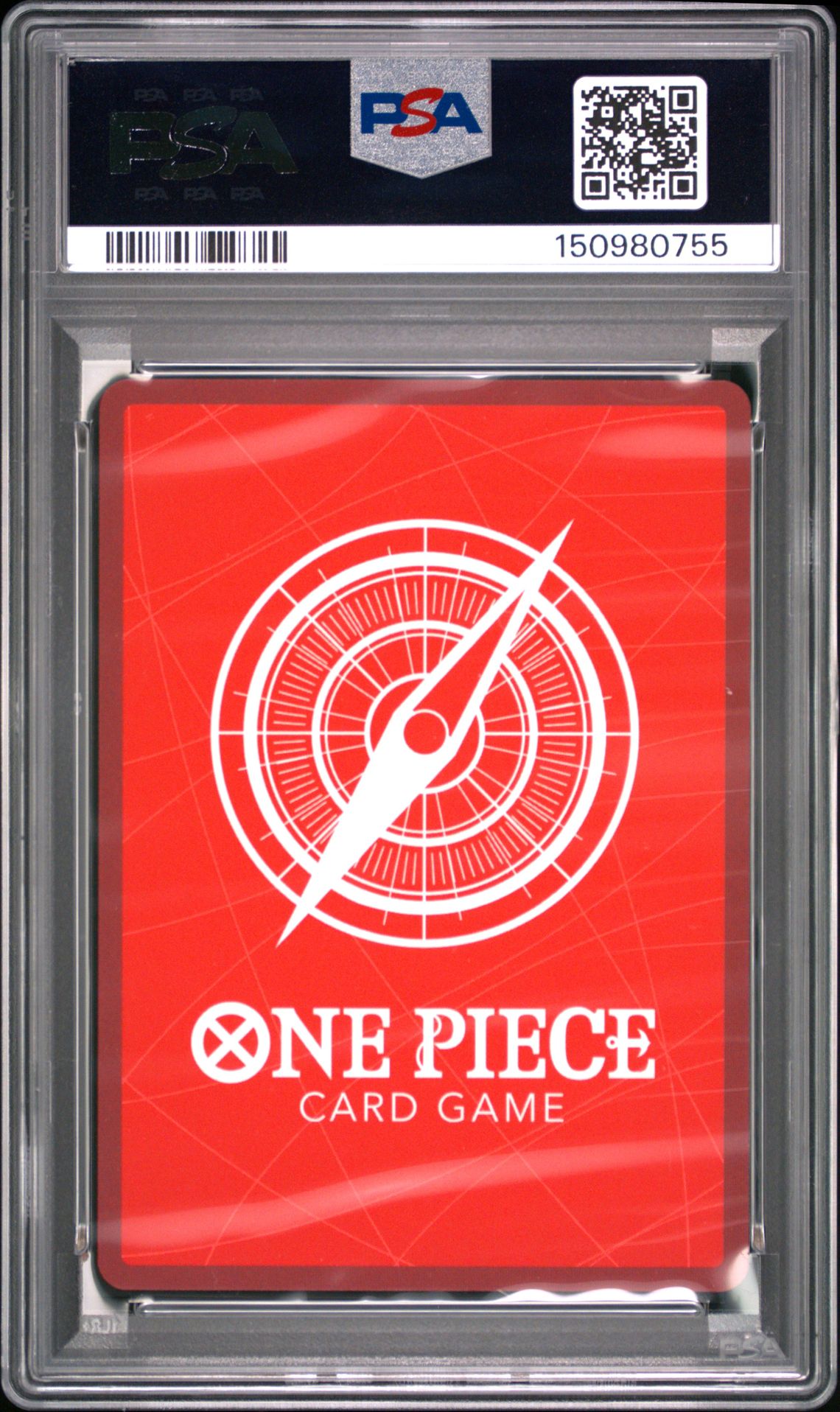 2025 One Piece Op11-A Fist Of Divine Speed Nami #041 (Alternate Art) Gem Mt 10 back