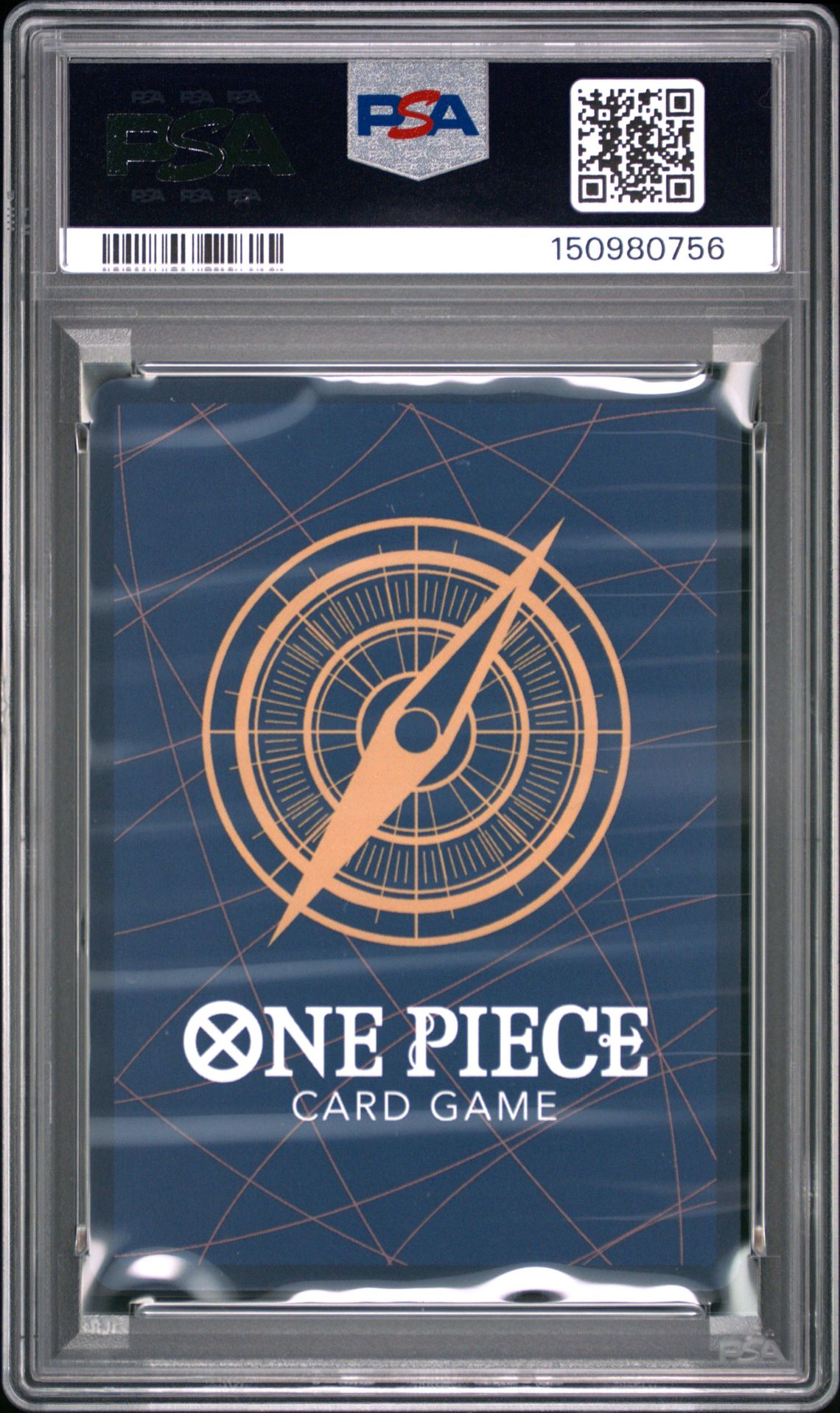 2025 One Piece Op12-Legacy Of The Master Kuzan #082 (Special Alternate Art) Gem Mt 10 back