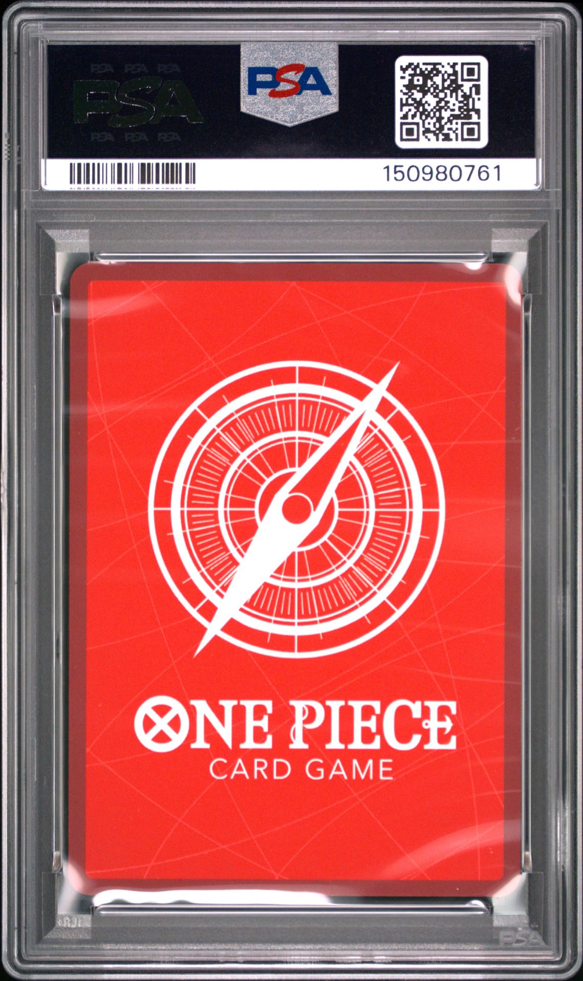 2025 One Piece Op11-A Fist Of Divine Speed Monkey D. Luffy #040 (Alternate Art) Gem Mt 10 back