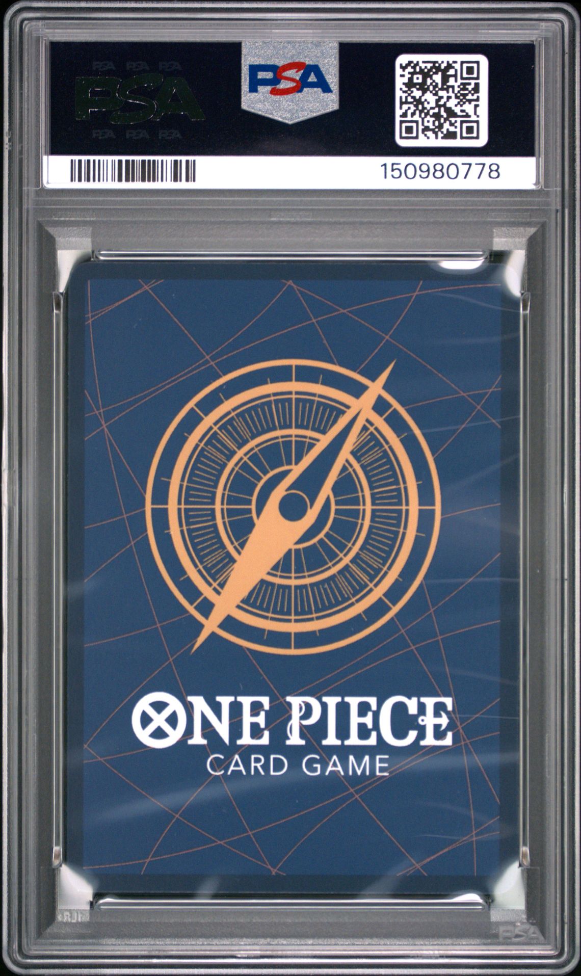 2024 One Piece Op08-Two Legends Nami #106 Gem Mt 10 back view - PSA certificate #150980778