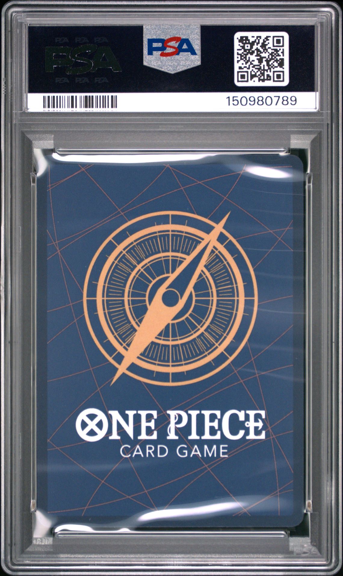 2025 One Piece Op10-Royal Blood Monkey D. Luffy #118 (Alternate Art) Gem Mt 10 back