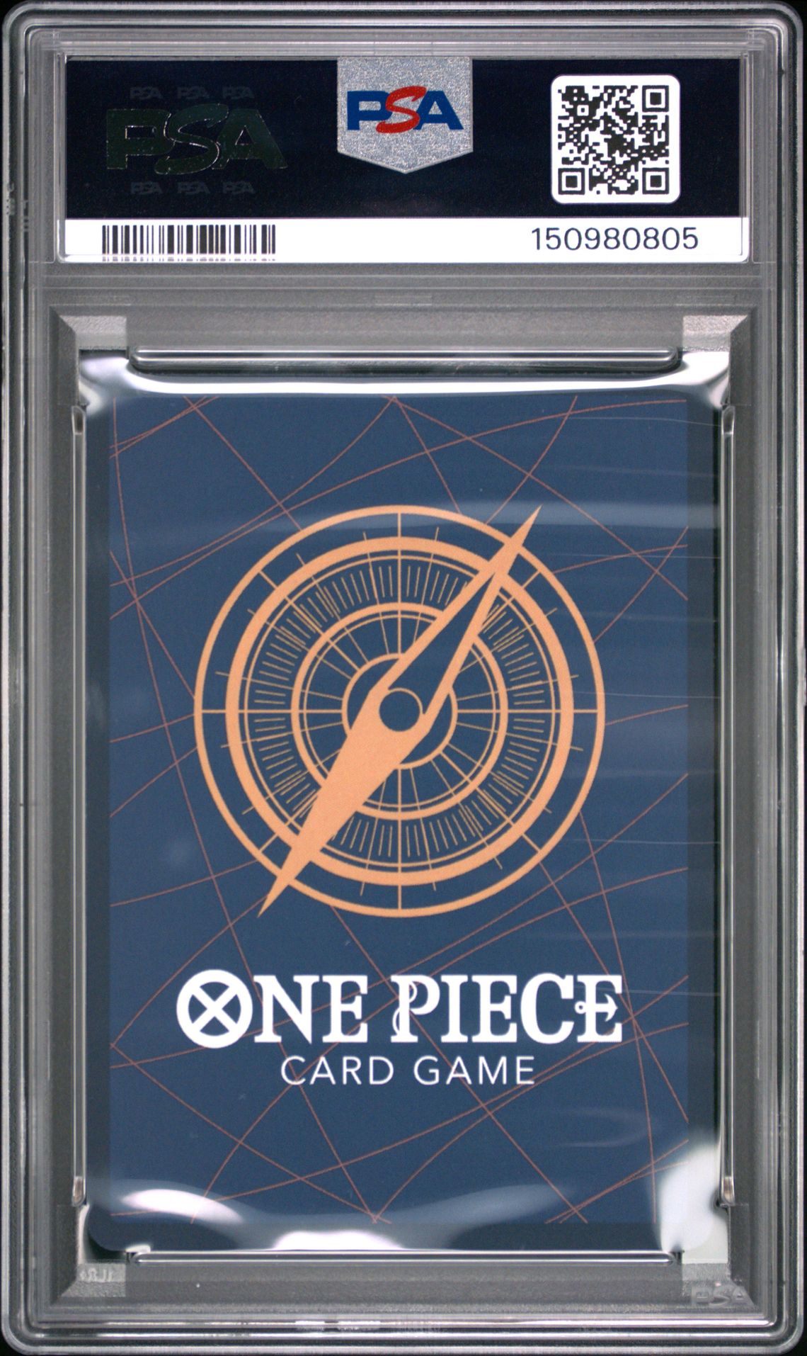 2026 One Piece Op14-Eb04-The Azure Sea's Seven Monkey D. Luffy #013 (Alternate Art) Gem Mt 10 back