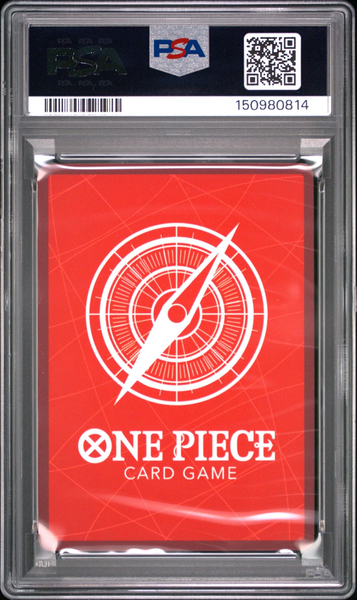 2022 One Piece Starter Deck St01-Straw Hat Crew Monkey D. Luffy #001 (Errata) Gem Mt 10 back view - PSA certificate #150980814