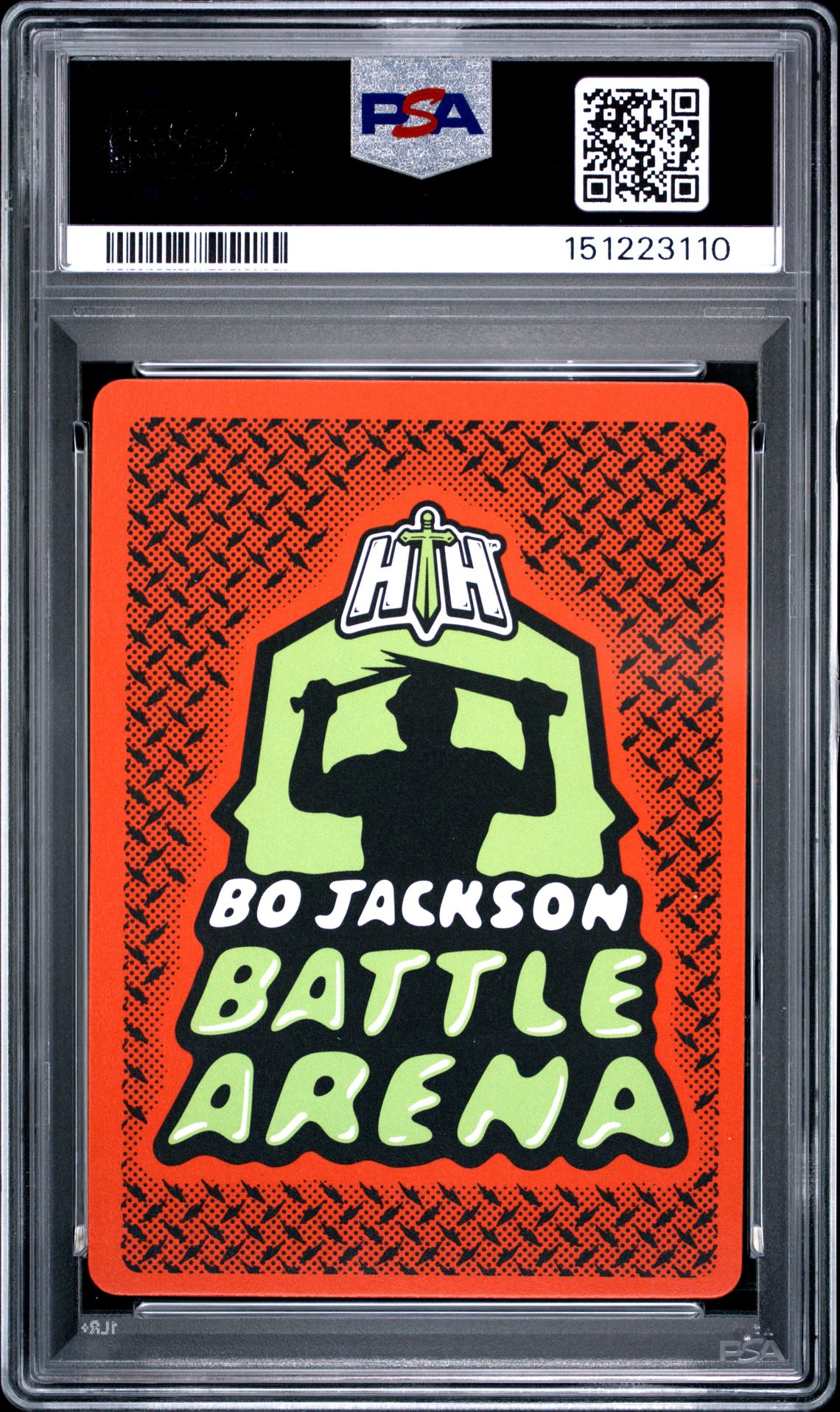 2025 Bo Jackson Battle Arena 2026 Edition Grillin' Battlefoil Zephyr #120 Mint 9 back