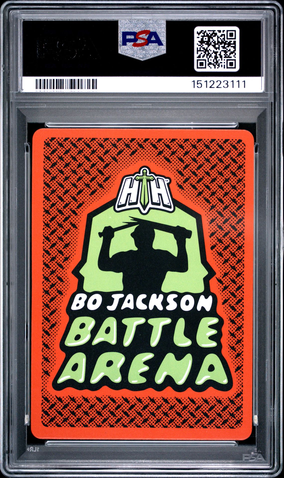 2025 Bo Jackson Battle Arena 2026 Edition Battlefoil D-Harp #144 Gem Mt 10 back
