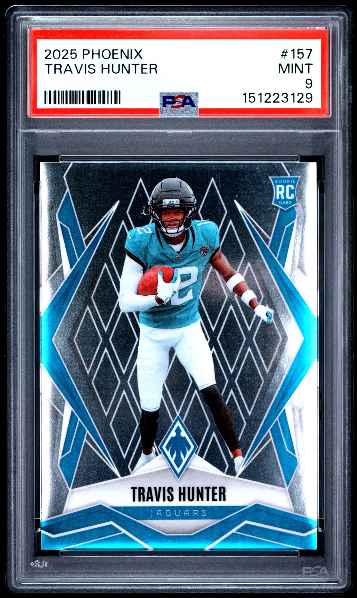 2025 Panini Phoenix Travis Hunter #157 Mint 9 front