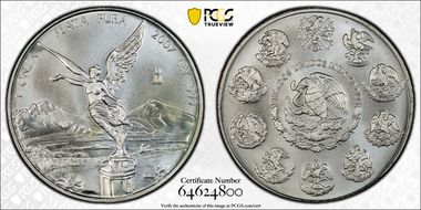 2007-Mo Onza Libertad Ag MS65