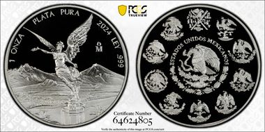 2024-Mo Onza Libertad Ag PR69DCAM
