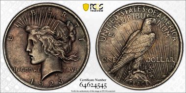 1923 $1 AU55