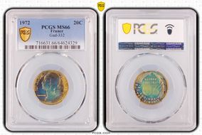 1972 20C Gad-332 MS66