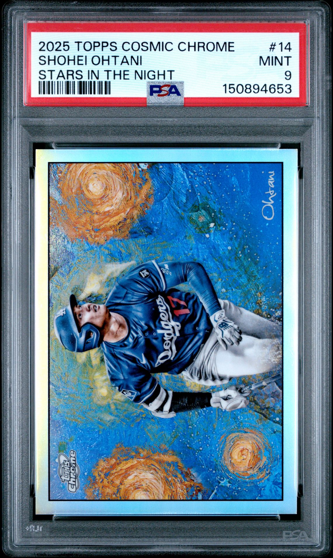2025 Topps Topps Cosmic Chrome #14 Shohei Ohtani front