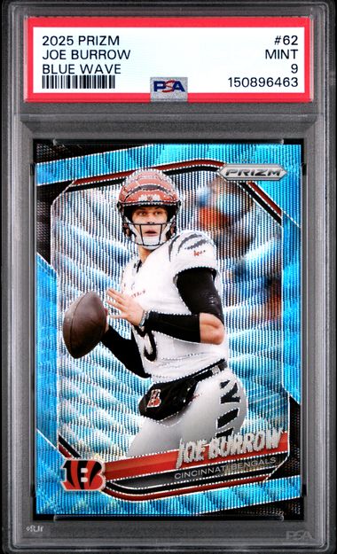 2025 Panini Prizm Wave #62 Joe Burrow front
