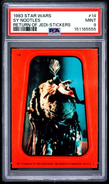 1983 Topps #14 Sy Snootles Return front