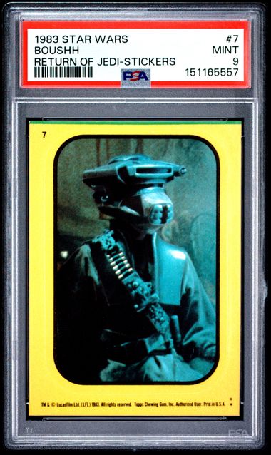 1983 Topps #7 Boushh Return Jedi front