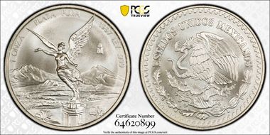 1997-Mo Onza Libertad Ag MS69