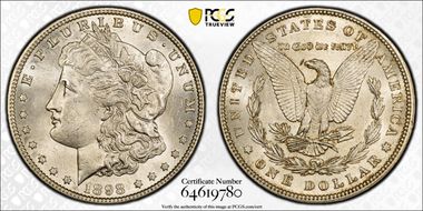 1898 $1 MS62