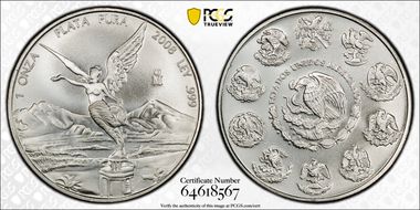 2008-Mo Onza Libertad Ag MS69