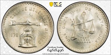 1978-Mo Onza KM-M49b.2 Type 2 MS65
