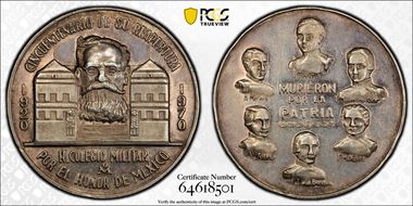 1970-Mo Medal Grove-1092a Ag Military College Reopening MS62
