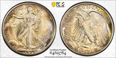 1929-D 50C MS66+