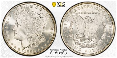 1886 $1 MS68