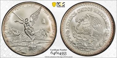 1999-Mo Onza Libertad Ag MS68