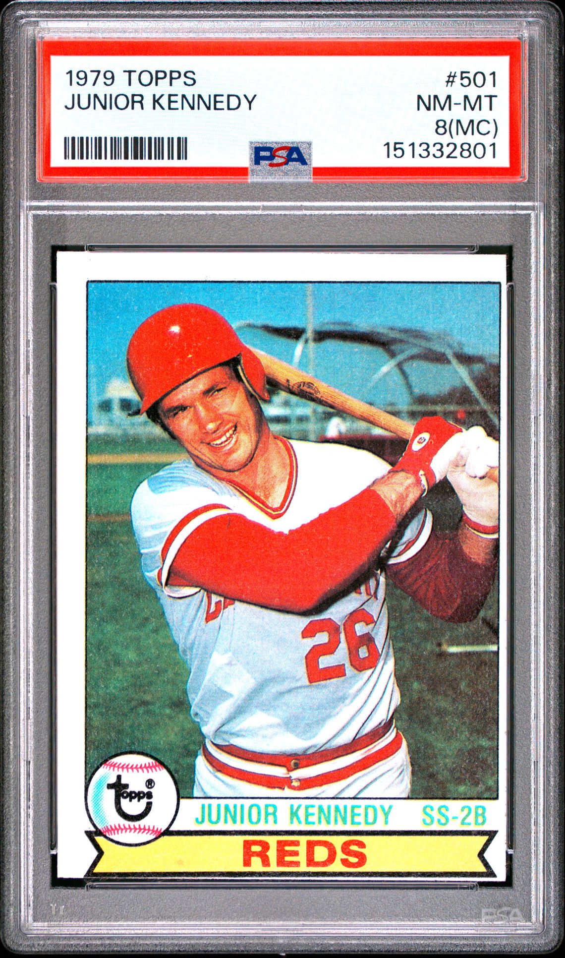 1979 Topps TOPPS #501 Junior Kennedy front