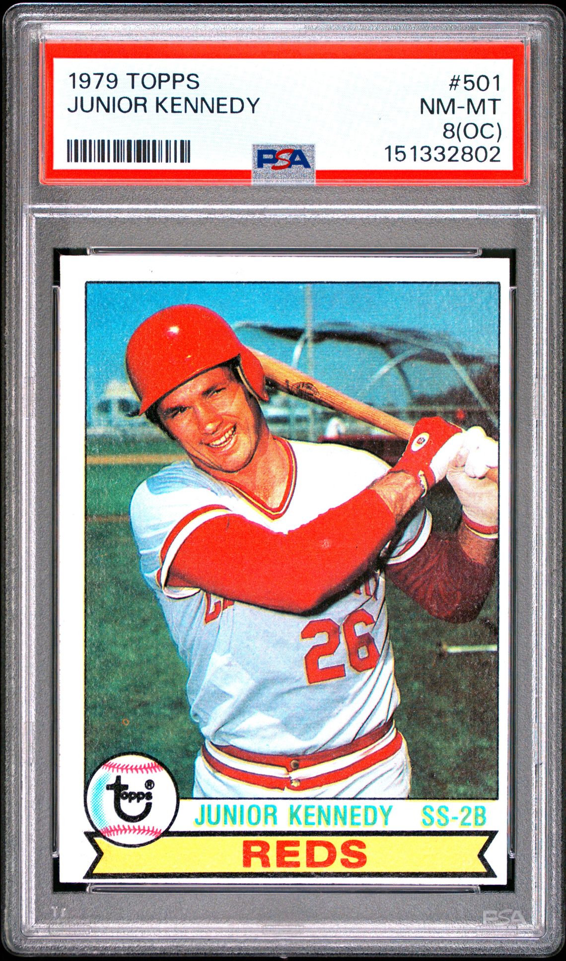 1979 Topps TOPPS #501 Junior Kennedy front