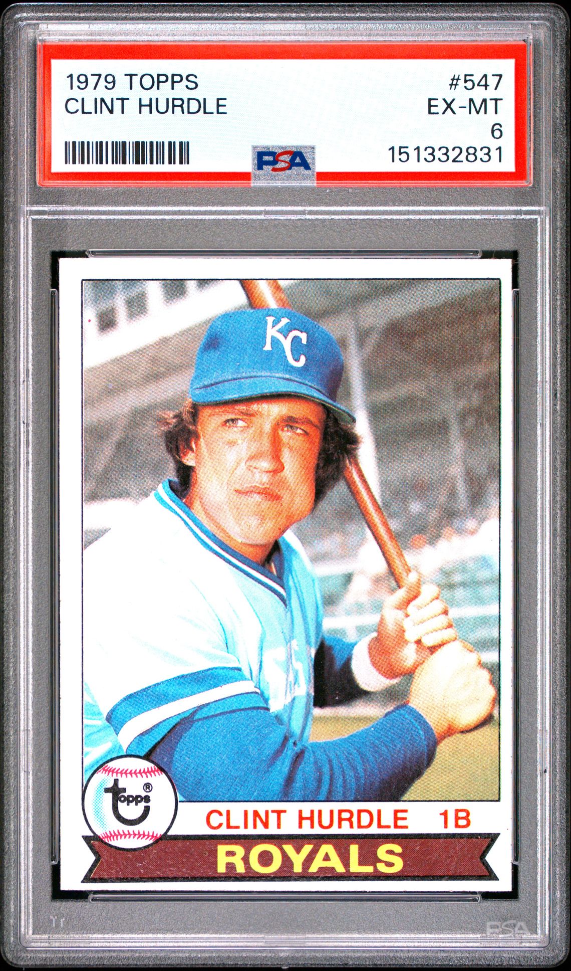 1979 Topps TOPPS #547 Clint Hurdle front