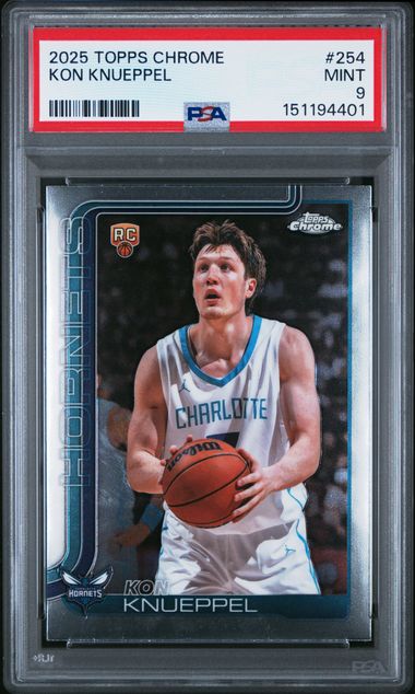 Topps Kon Knueppel A front