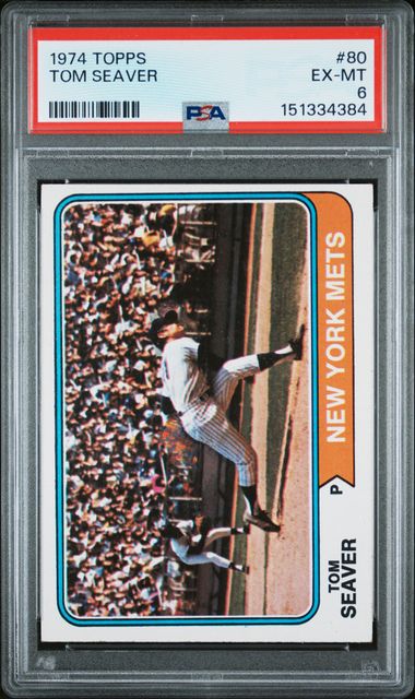 1974 Topps #80 Tom Seaver front