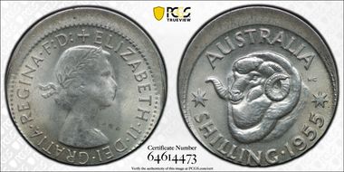 1955(m) Shil MS64