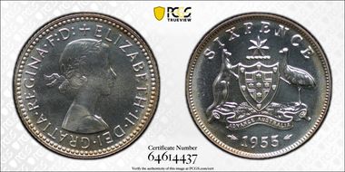 1955(m) 6D KM-58 Ag PR67