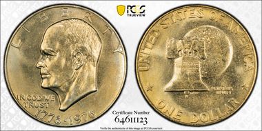1976 $1 Type 1 MS64