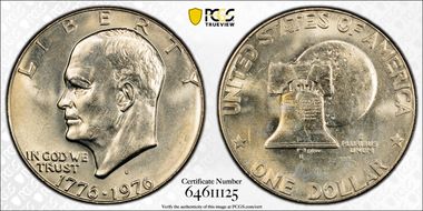 1976-D $1 Type 1 MS64