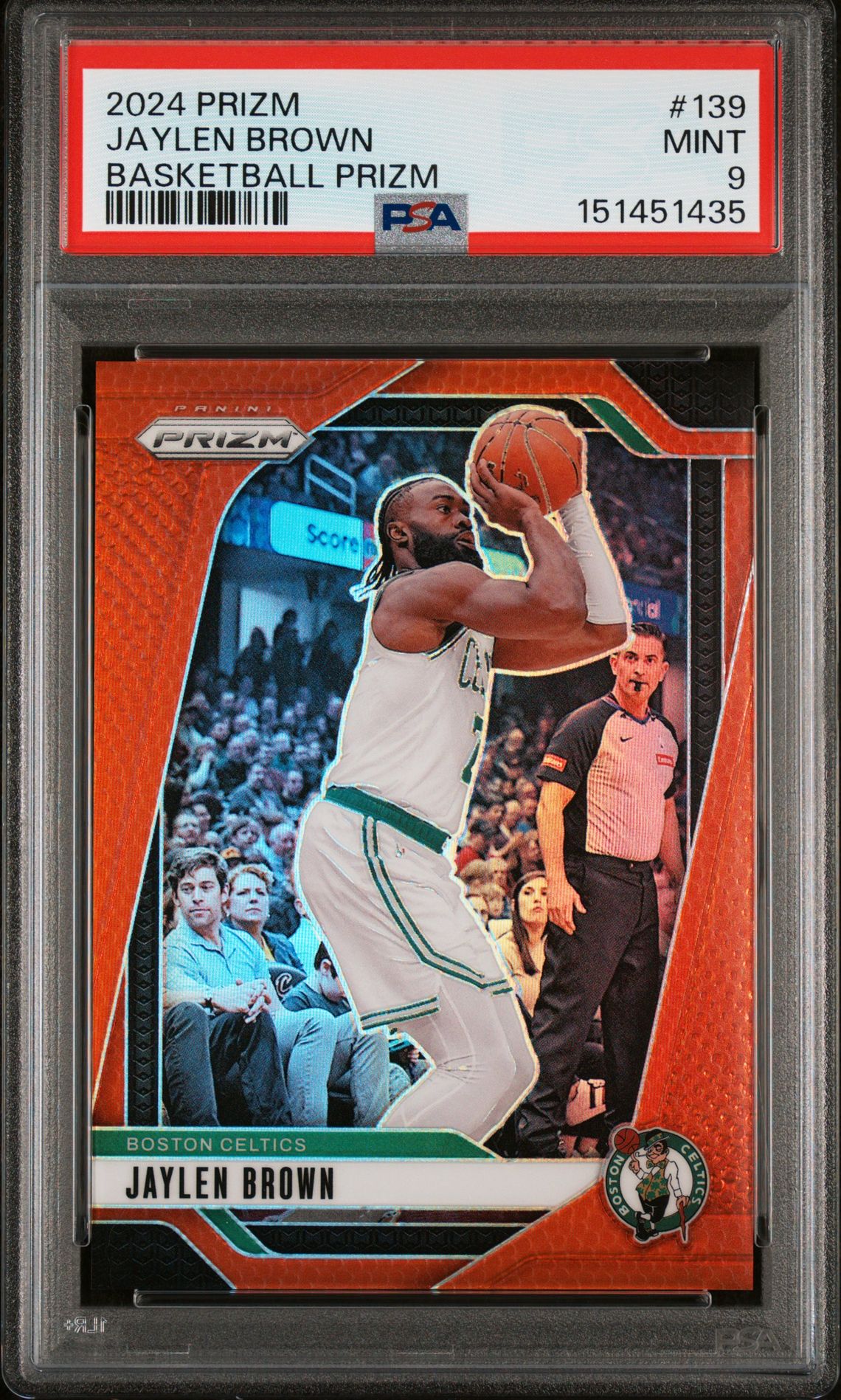 2024 Panini PANINI PRIZM BASKETBALL PRIZM #139 Jaylen Brown front