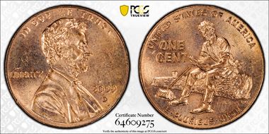 2009-D 1C Lincoln-Formative Years MS65RD